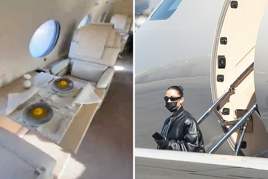 Kim Kardashian 150 million dollar private jet